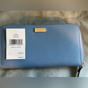Laurel Way Tile Blue Kate Spade Wallet!